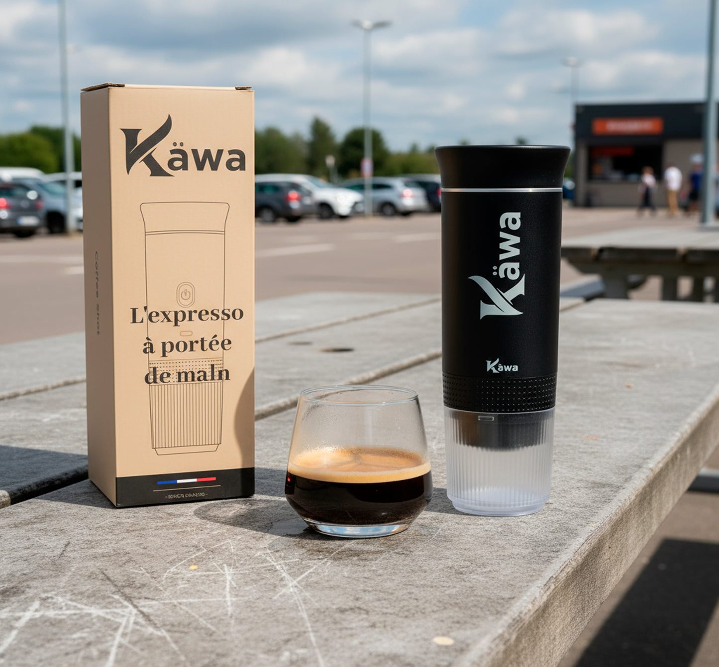 Machine à café portable (Coffee-Shot)